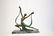 ART DECO STYLE COLD PAINTED BRONZE DANCER - 2