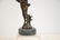 AFTER AUGUSTE MOREAU BRONZE SEMI NUDE MALE - 4