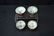 (4) WEDGWOOD FAIRYLAND LUSTRE COMPOTES WITH - 5
