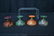 (4) WEDGWOOD FAIRYLAND LUSTRE COMPOTES WITH - 8