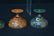 (4) WEDGWOOD FAIRYLAND LUSTRE COMPOTES WITH - 9