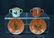 (2) WEDGWOOD FAIRYLAND 2-TONE LUSTRE TYGS