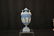WEDGWOOD BLUE & WHITE TWIN HANDLE LIDDED URN - 2