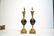 (Pr) GILDED METAL & COBALT PORCELAIN EWERS - 5