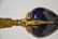 (Pr) GILDED METAL & COBALT PORCELAIN EWERS - 8