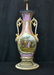 OLD PARIS PORCELAIN TWIN HANDLE VASE LAMP