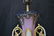 OLD PARIS PORCELAIN TWIN HANDLE VASE LAMP - 4