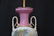 OLD PARIS PORCELAIN TWIN HANDLE VASE LAMP - 3
