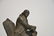 WHITE METAL SCULPTURE OF SEATED BEN FRANKLIN - 3