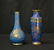(2) WEDGWOOD FAIRYLAND LUSTRE DRAGON VASES