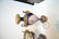 (3)pc COBALT SEVRES PORCELAIN CONSOLE SET - 15