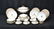 LS & S LIMOGES DINNER SET WITH GOLD DECORATIONS