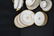 LS & S LIMOGES DINNER SET WITH GOLD DECORATIONS - 5
