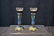 (Pr) FRENCH BRONZE CHAMPLEVE POSEY VASES - 7