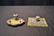 (2) BRONZE & CHAMPLEVE DESK PIECES INCLUDING - 8