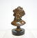 MINIATURE BRONZE FEMALE BUST