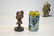 MINIATURE BRONZE FEMALE BUST - 8