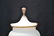 OPALINE PUNCH BOWL WITH UNDERPLATE - 2