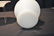 OPALINE PUNCH BOWL WITH UNDERPLATE - 5
