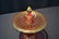 BOHEMIAN MOSER ? CRANBERRY & GOLD GLASS TAZZA - 5
