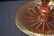 BOHEMIAN MOSER ? CRANBERRY & GOLD GLASS TAZZA - 6