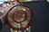 (Pr) 19thC BOHEMIAN LUSTRES WITH GOLD DECORATIONS - 9