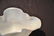 STEUBEN CALCITE ART GLASS CENTERPIECE BOWL - 5