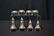 (4) ENGLISH STERLING SILVER SALT CELLARS - 2