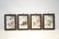 WANG QI (1884-1937) (4) CHINESE PORCELAIN PLAQUES - 16