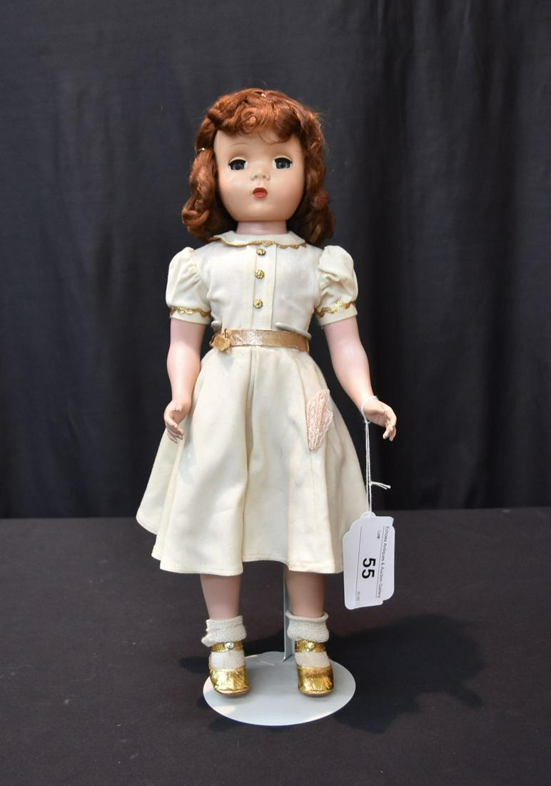 MADAME ALEXANDER "MAGGIE" DOLL - 17": MADAME ALEXANDER MAGGIE DOLL - 17" TALL
