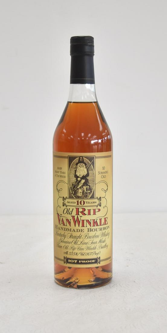 OLD RIP VAN WINKLE 10 YEAR OLD BOURBON: OLD RIP VAN WINKLE 10 YEAR OLD BOURBON , SEALED 2019 RELEASE (PLEASE NOTE SHIPPING CAN ONLY BE DONE BY LISCENSED THIRD PARTY ; PLEASE CONTACT PAKMAIL IN OUR TERMS)