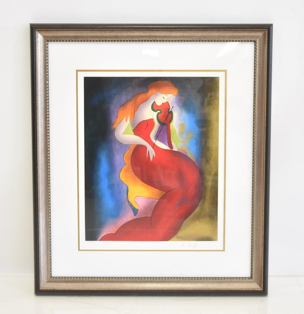 LINDA LE KINFF (FRENCH b. 1949) SERIGRAPH (1 of 9)