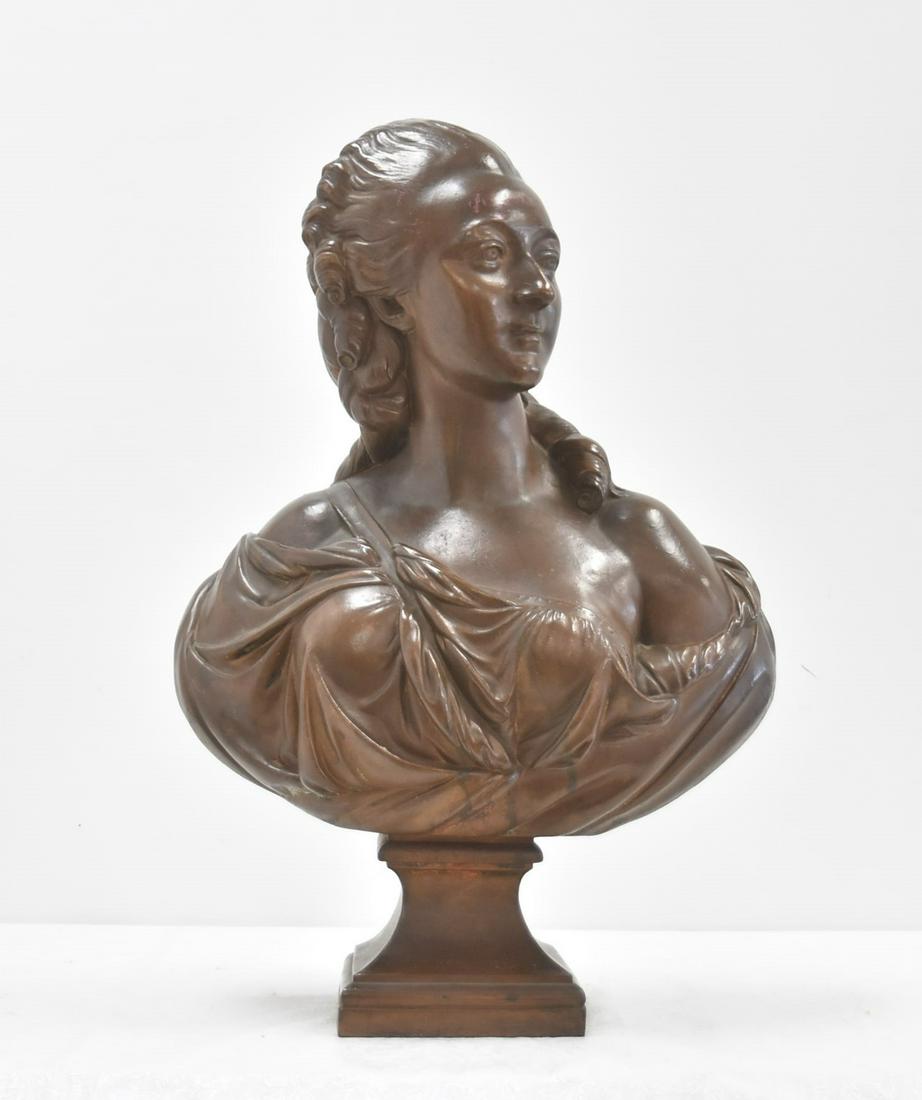 AUGUSTIN PAJOU (1730-1809) MADAME DU BARRY BUST (1 of 10)