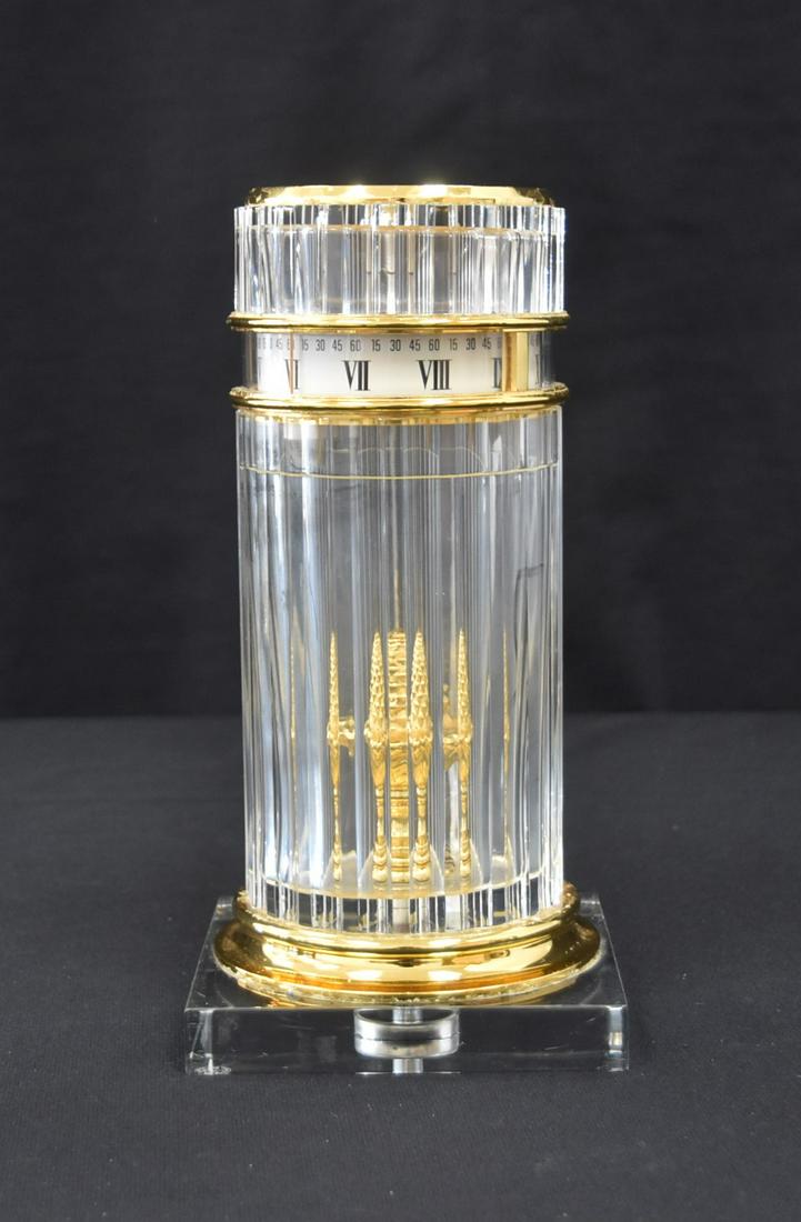 HOUR LAVIGNE BACCARAT COLUMN CLOCK (1 of 12)