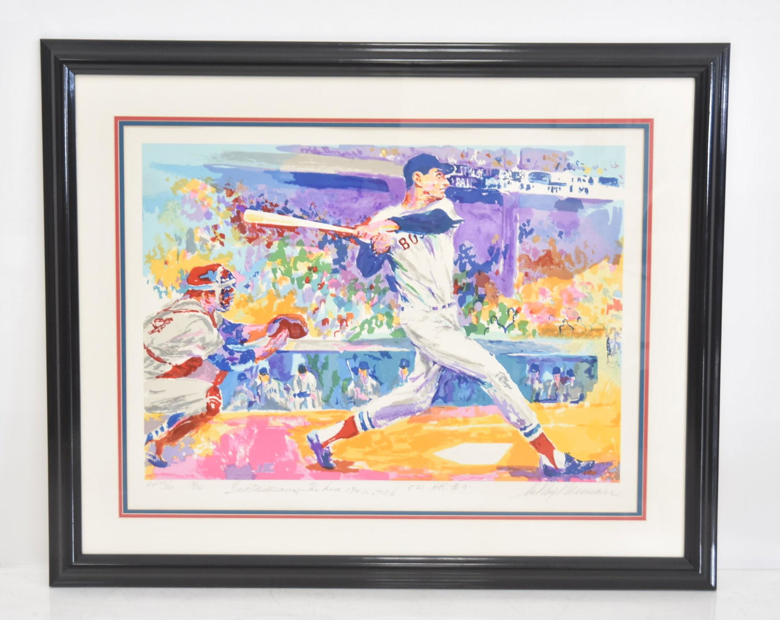 LEROY NEIMAN "TED WILLIAMS" SERIGRAPH (1 of 13)
