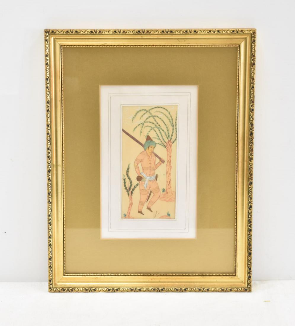 FRAMED HAND PAINTED PERSIAN MINIATURE (1 of 11)