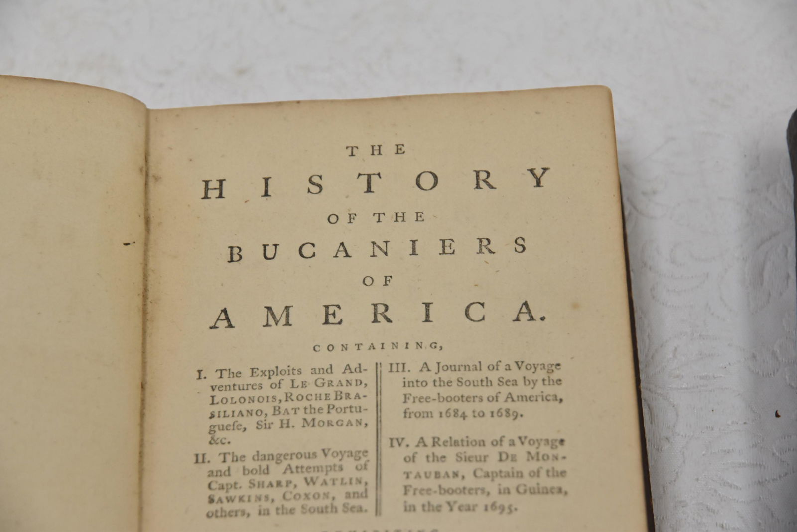 (2) ALEXANDRE OLIVER EXQUEMELIN HARD COVER BOOKS (1 of 13)