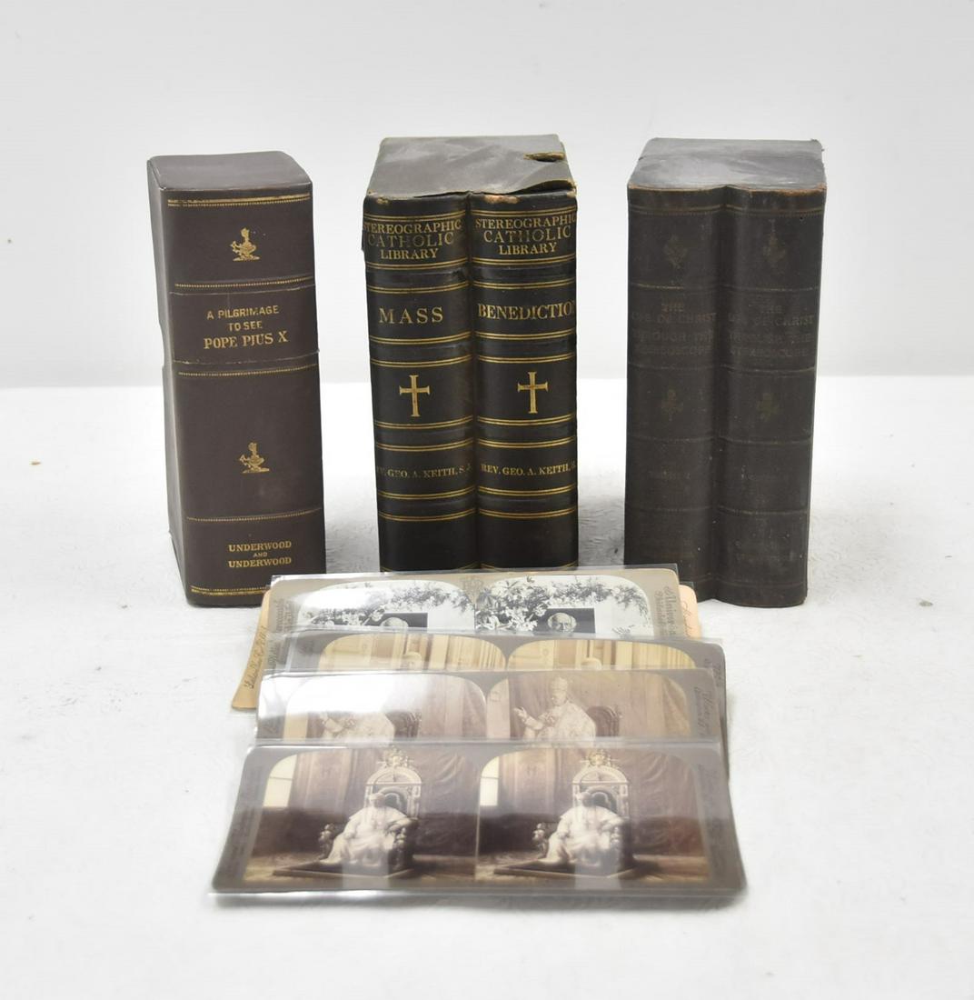 CATHOLIC CHURCH STEREO VIEWS BOXED SET (1 of 19)