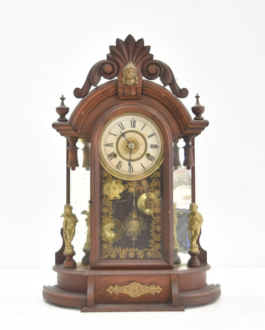 NEW HAVEN OCCIDENTAL MANTLE CLOCK (1 of 13)