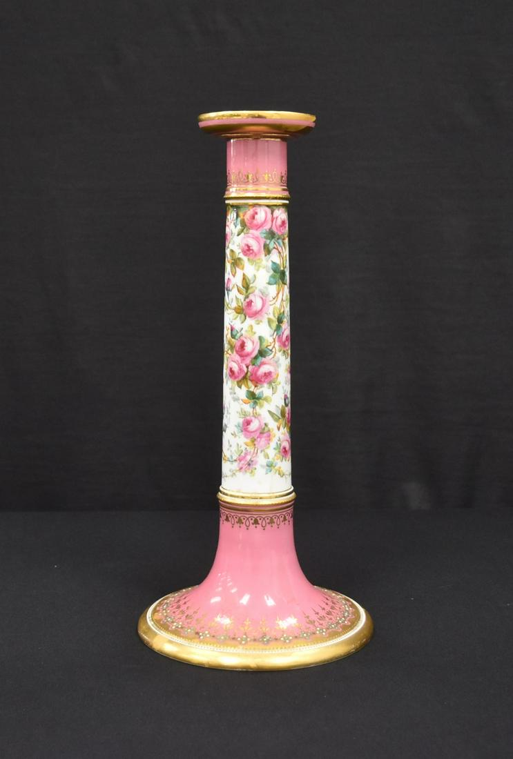 COPELAND PORCELAIN CANDLESTICK (1 of 12)