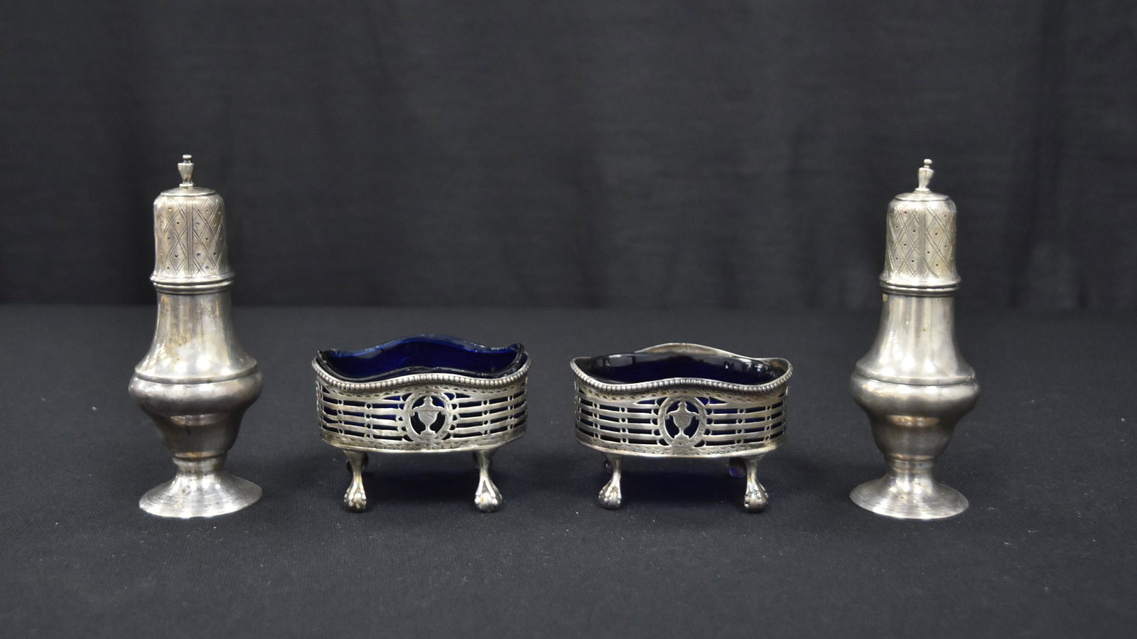 (4)pc SILVER TABLE WARE LOT (1 of 11)