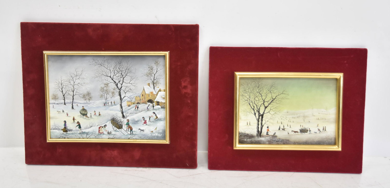 (2) MIMMA INDELLI (ITALY, 1909-2002) OIL ON BOARD (1 of 13)