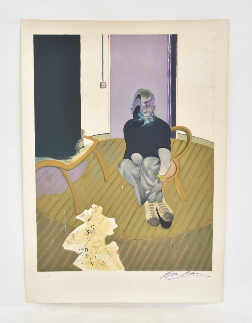 FRANCIS BACON (1909 - 1992) COLOR LITHOGRAPH (1 of 12)
