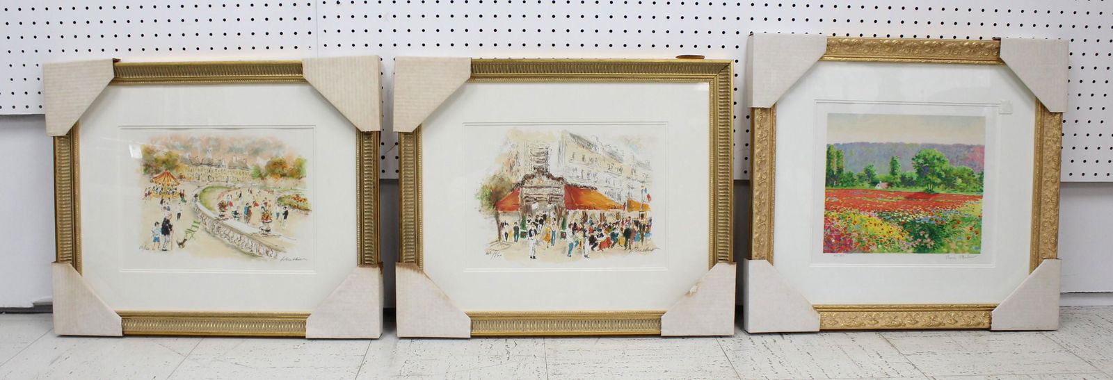 (3) FRENCH LITHOGRAPHS (1 of 15)