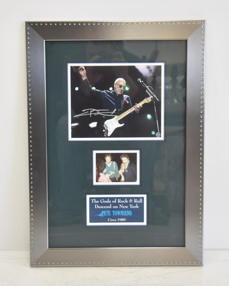 THE WHO PETE TOWNSHEND AUTOGRAPH PHOTO (1 of 9)