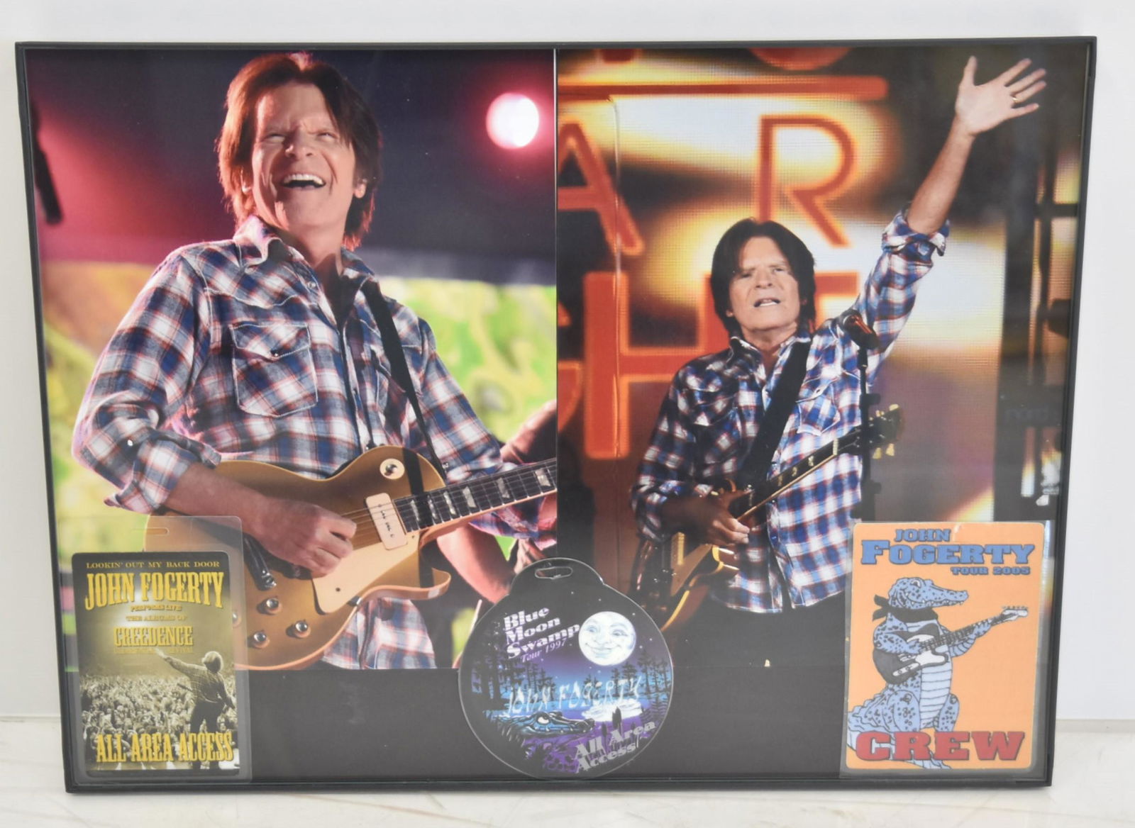 (3) JOHN FOGERTY BACK STAGE PASSES & PHOTO COLLAGE (1 of 6)
