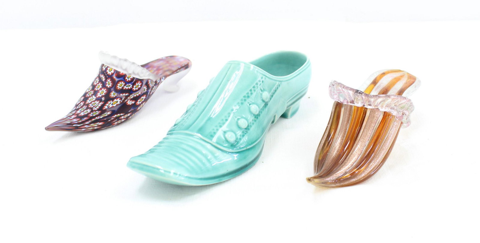 (2) MURANO GLASS SHOES & MOTTAHEDEH SHOE (1 of 8)