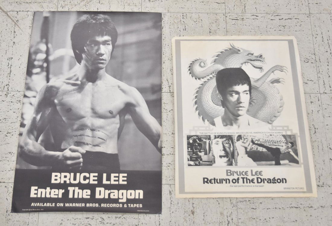 (2) BRUCE LEE MOVIE POSTERS (1 of 10)