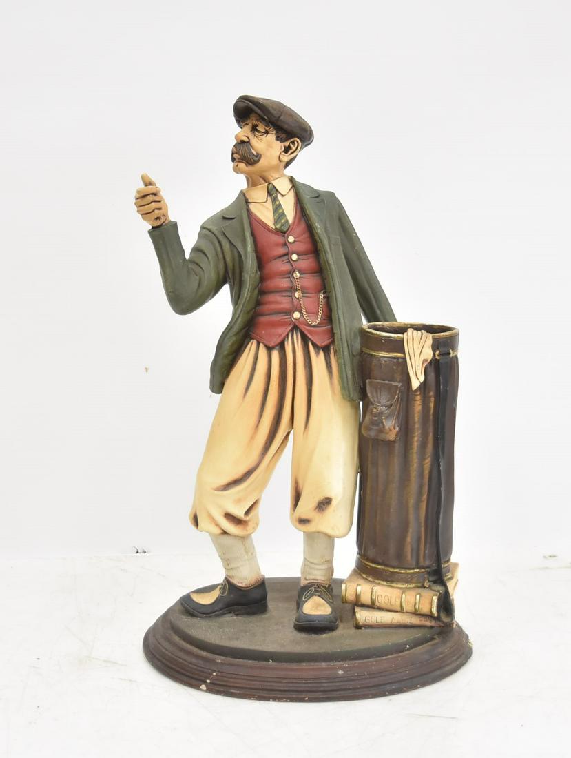 PETER MOOK , GOLFER UMBRELLA STAND (1 of 11)