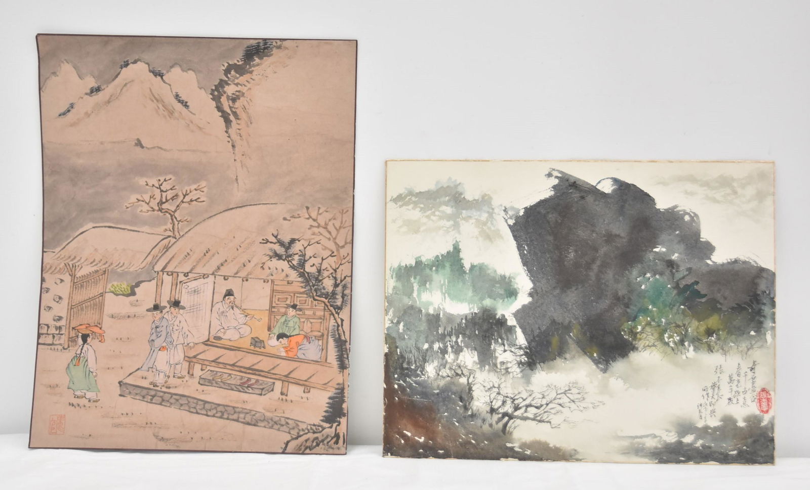 CHINESE WATERCOLOR / KOREAN WATERCOLOR (1 of 18)